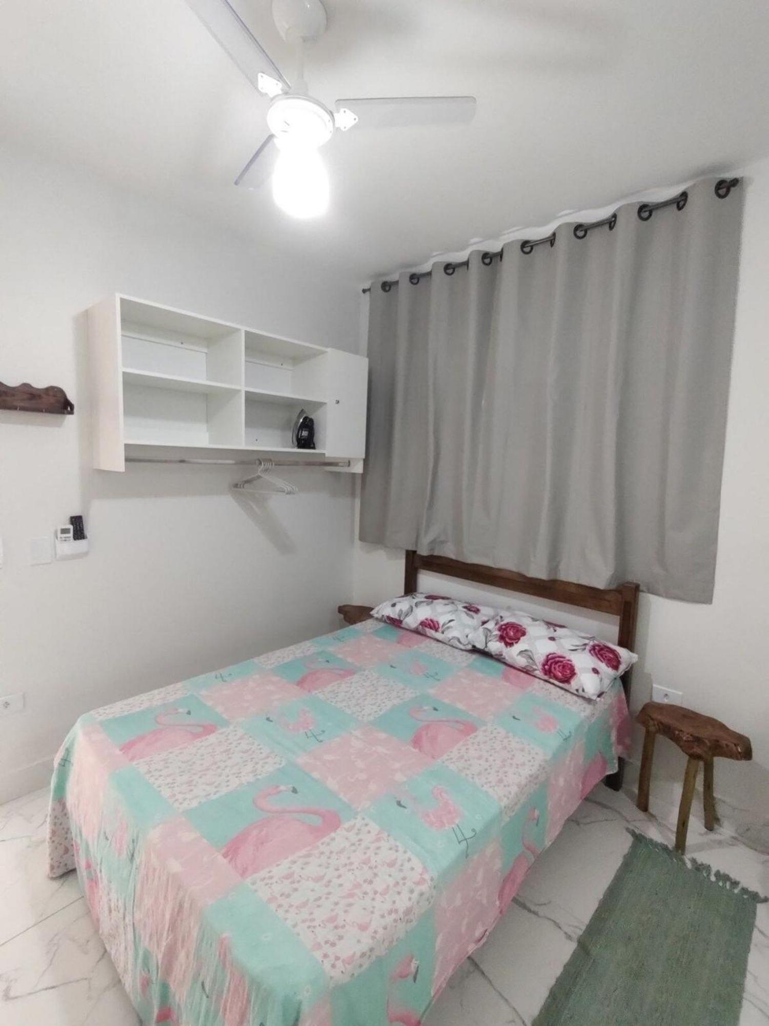 Kit Net Na Praia Grande Ubatuba 200 Metros Do Mar Eksteriør bilde